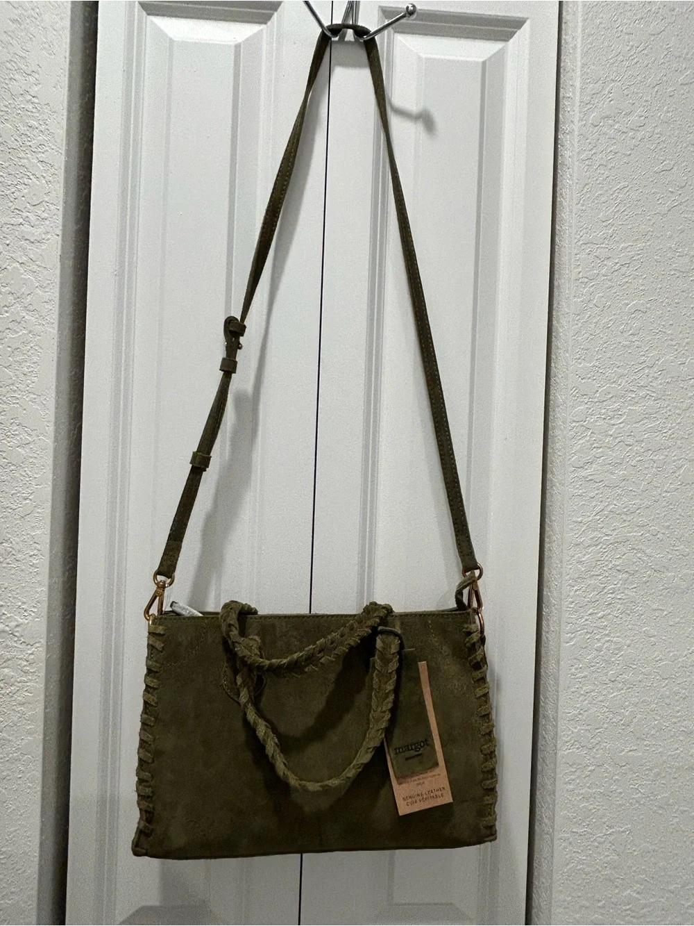 margot olive suede